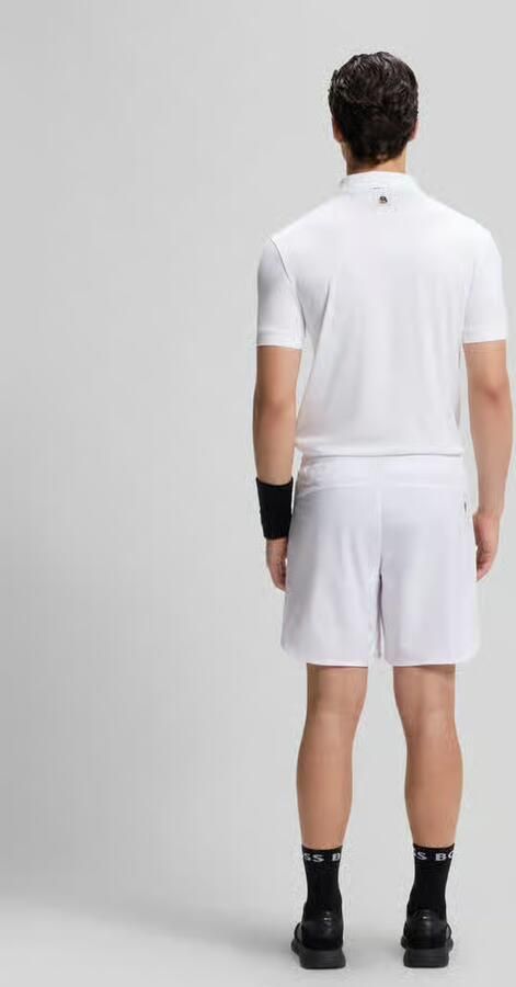 BOSS Green regular fit sportshorts met logodetails model 'SH_TOC GAME 8 INCH' - Foto 3