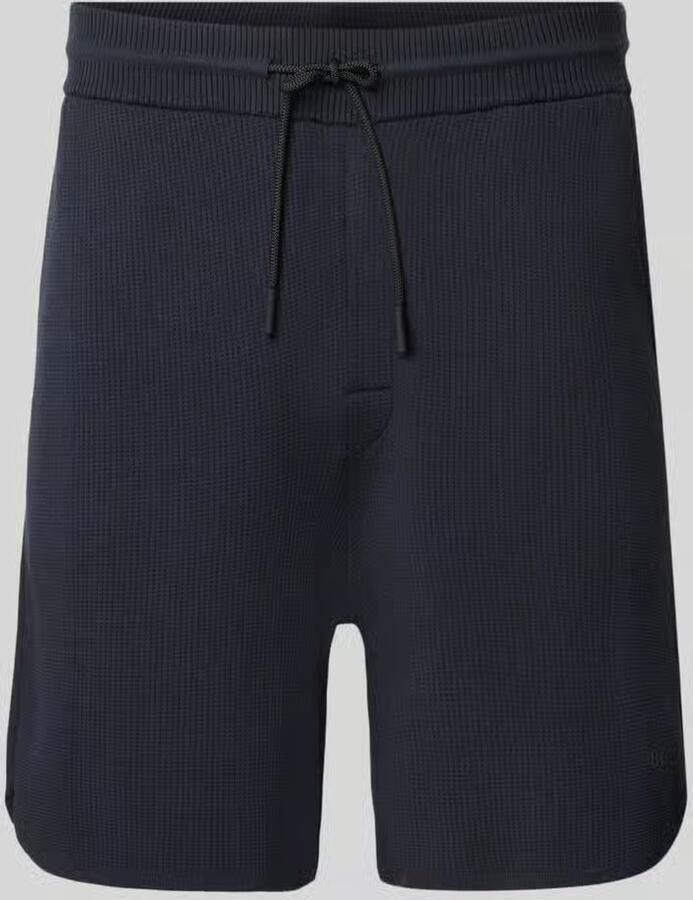 BOSS Green regular fit stoffen shorts van viscosemix model 'KN_UNION SH' - Foto 2