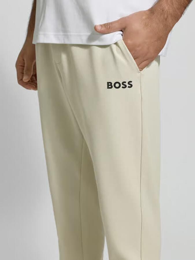 BOSS Green Regular fit sweatbroek met tunnelkoord model 'JT_TOC'