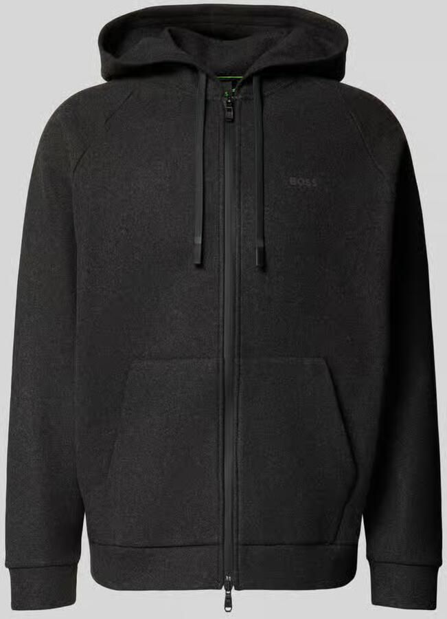 BOSS Green Regular fit sweatjack met capuchon model 'SW_Transit'
