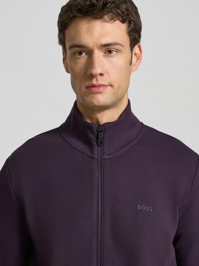 BOSS Green Regular fit sweatjack van katoenmix model 'SKAZ' - Foto 2