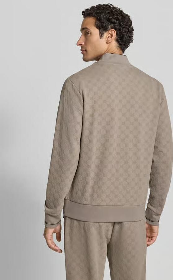 BOSS Green Regular fit sweatjack van katoenmix model 'SW_Revival Skarley' - Foto 3