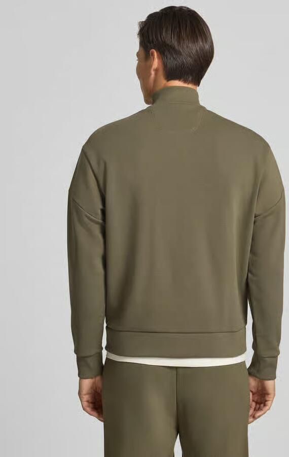 BOSS Green Regular fit sweatjack van katoenmix model 'SW_Union Skaz' - Foto 2