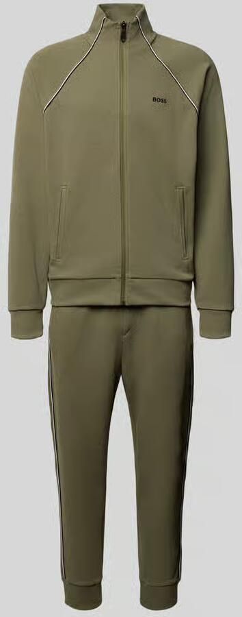 BOSS Green Regular fit sweatpak van katoenmix model 'TRACKSUIT SET' - Foto 3