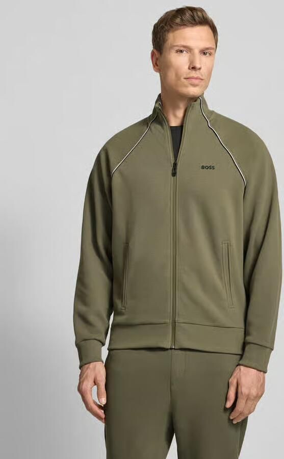 BOSS Green Regular fit sweatpak van katoenmix model 'TRACKSUIT SET' - Foto 4