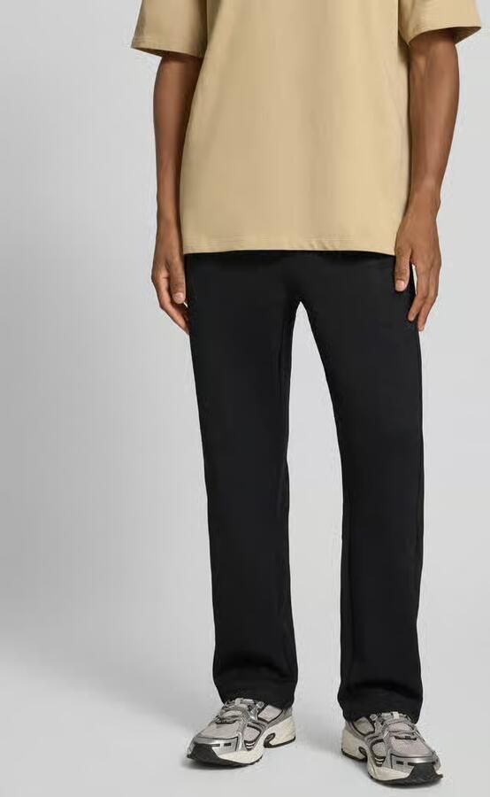 BOSS Green Regular fit sweatpants met jacquardlook model 'MIRROR LONG' - Foto 7