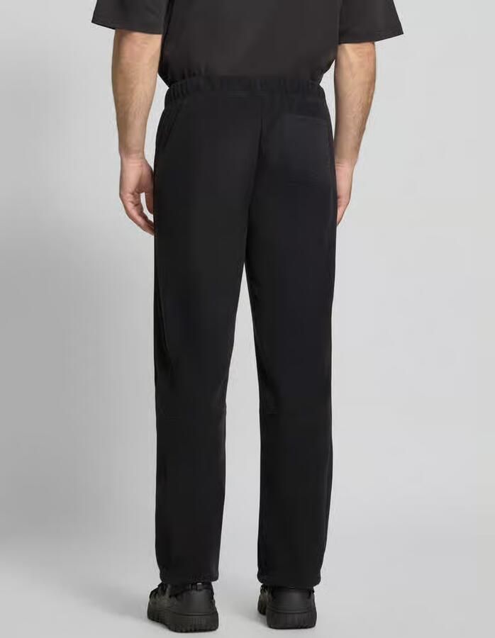 BOSS Green Regular fit sweatpants met tunnelkoord aan de binnenkant