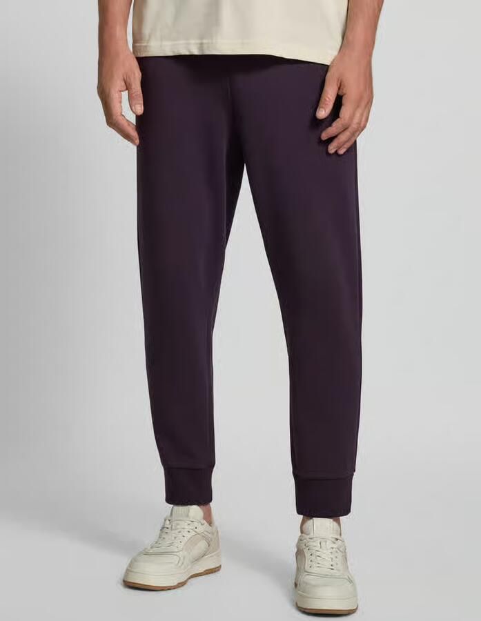 BOSS Green Regular fit sweatpants van katoenmix - Foto 2