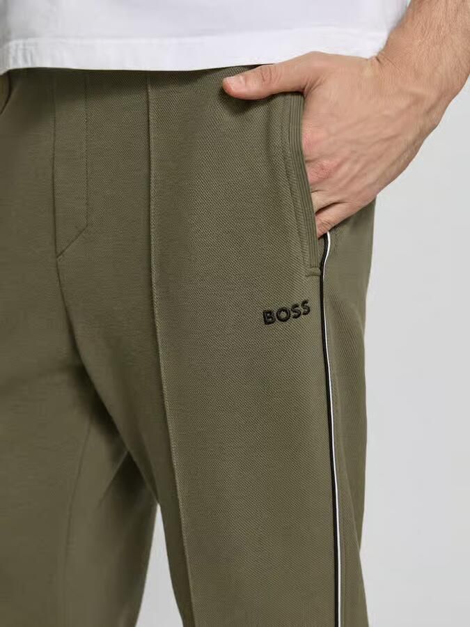 BOSS Green Regular fit sweatpants van katoenmix model 'JOIN HADIKO' - Foto 2