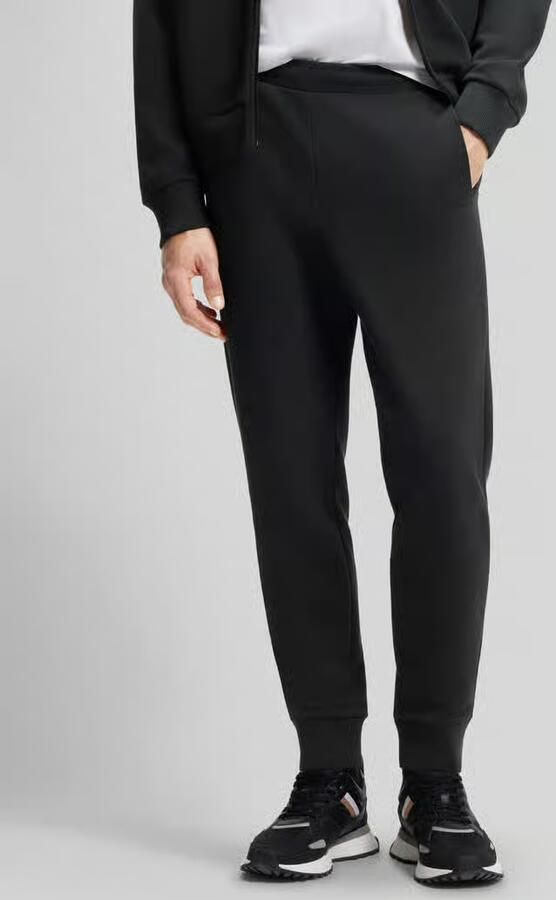 BOSS Green Regular fit sweatpants van katoenmix model 'JT_Union Hadiko' - Foto 2