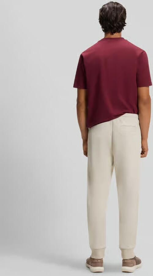 BOSS Green Regular fit sweatpants van katoenmix model 'JT_Union Hadiko' - Foto 3