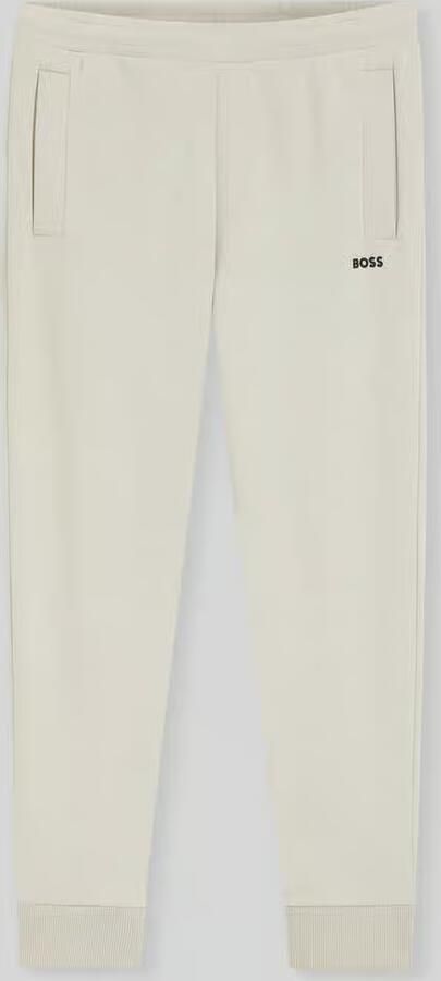 BOSS Green Regular fit sweatpants van katoenmix model 'JT_Union Hadiko' - Foto 3