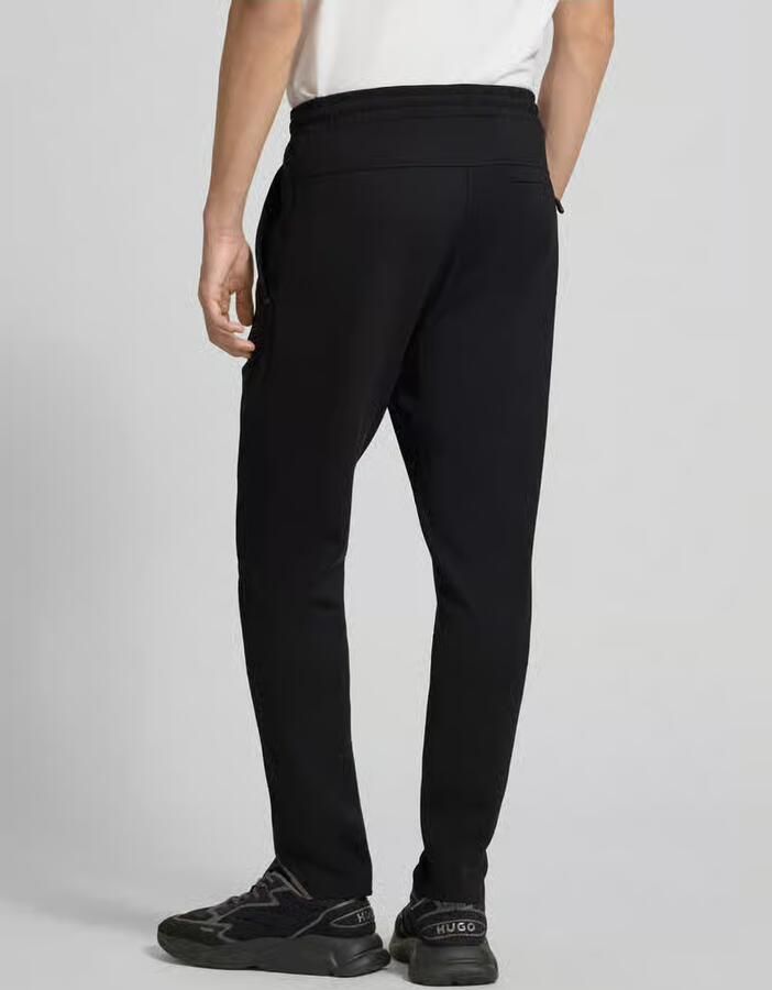 BOSS Green Regular fit sweatpants van sneldrogend materiaal model 'HICON ACTIVE' - Foto 4