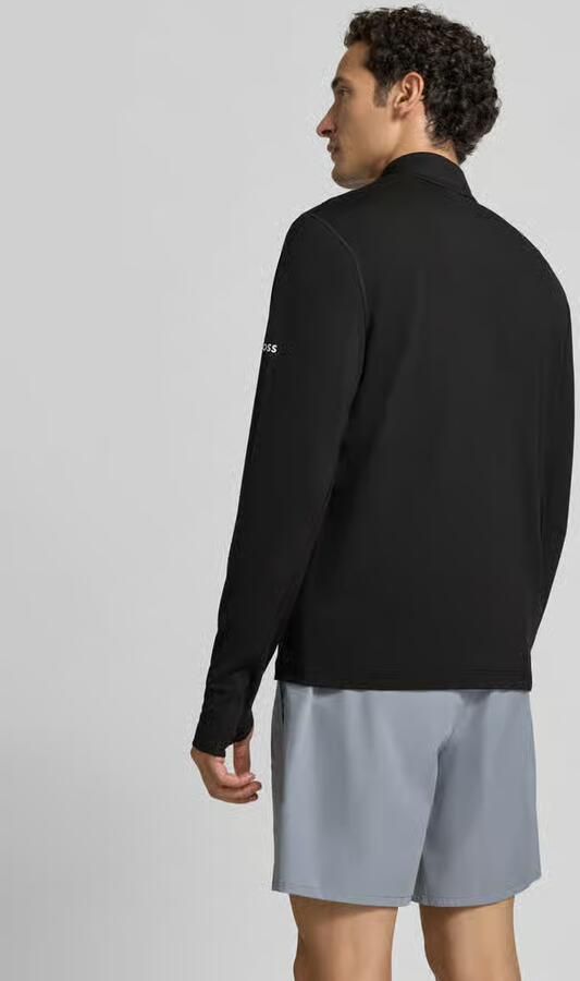 BOSS Green Regular Fit sweatshirt met opstaande kraag model 'SW_Active QZ' - Foto 2
