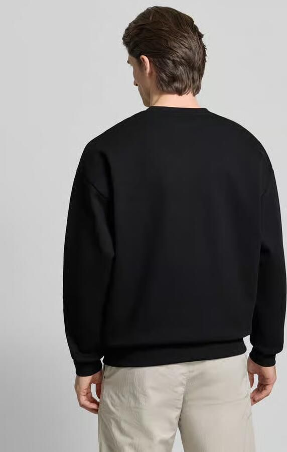 BOSS Green Regular fit sweatshirt van katoenmix model 'STENSON' - Foto 2