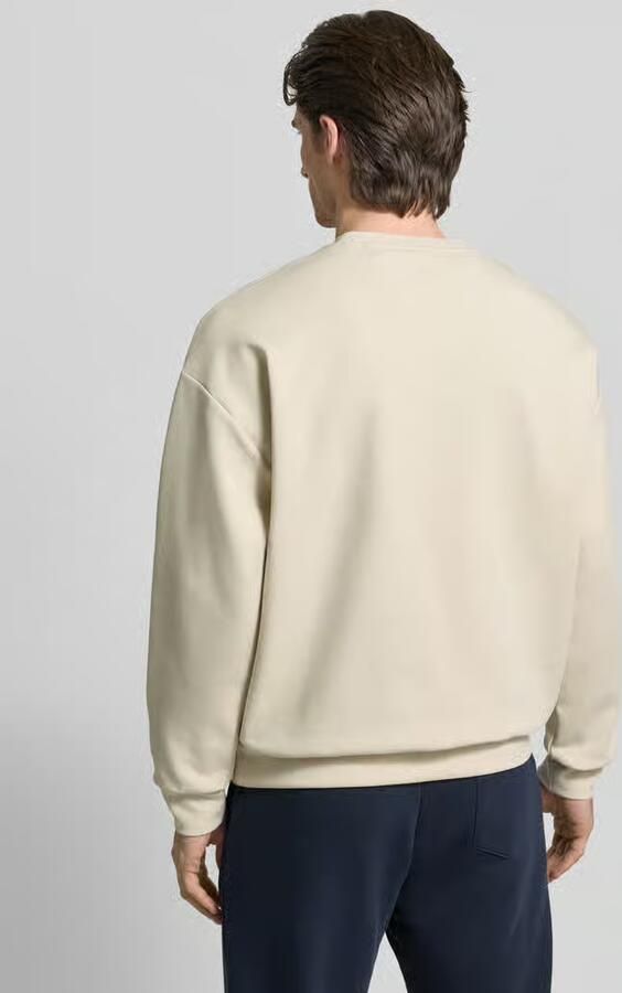 BOSS Green Regular fit sweatshirt van katoenmix model 'STENSON'