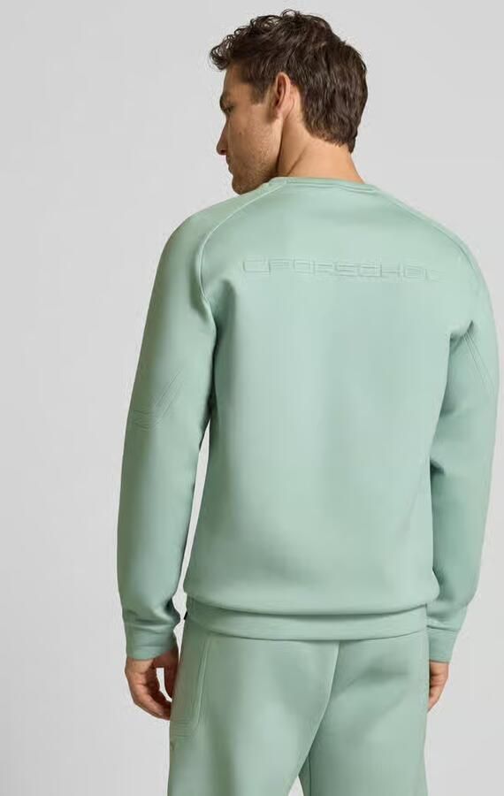BOSS Green Regular fit sweatshirt van Katoenmix Model 'SW_PS SPIRIT70 CN' - Foto 2