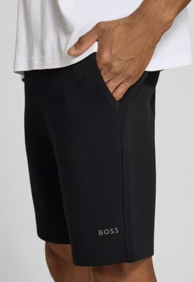 BOSS Green regular fit sweatshorts van katoenmix model 'JT_GLOBE'