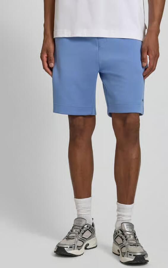 BOSS Green regular fit sweatshorts van katoenmix model 'JT_GLOBE' - Foto 2