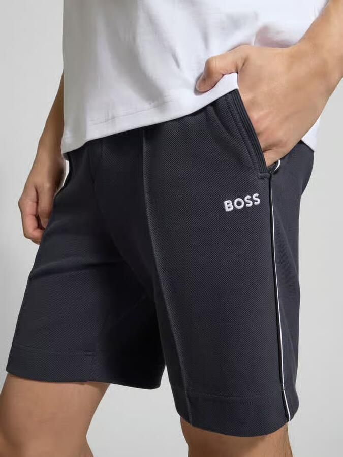 BOSS Green regular fit sweatshorts van katoenmix model 'JT_JOIN HEADLO'
