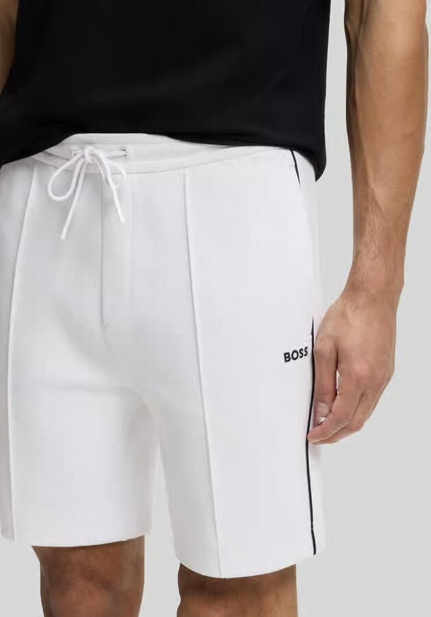 BOSS Green regular fit sweatshorts van katoenmix model 'JT_JOIN HEADLO'