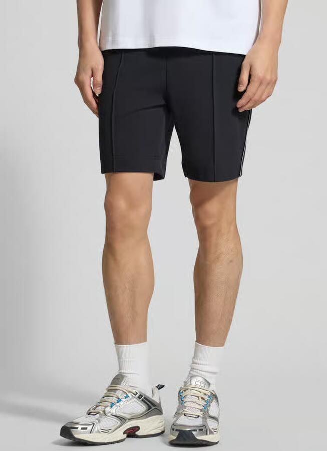 BOSS Green regular fit sweatshorts van katoenmix model 'JT_JOIN HEADLO' - Foto 2