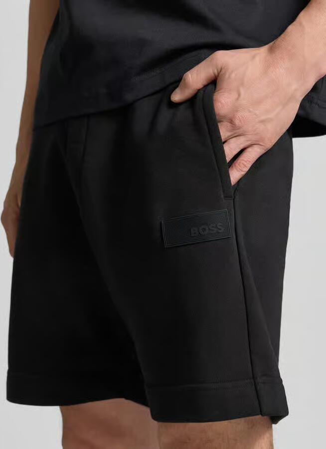 BOSS Green regular fit sweatshorts van katoenmix model 'JT_SHORTS'