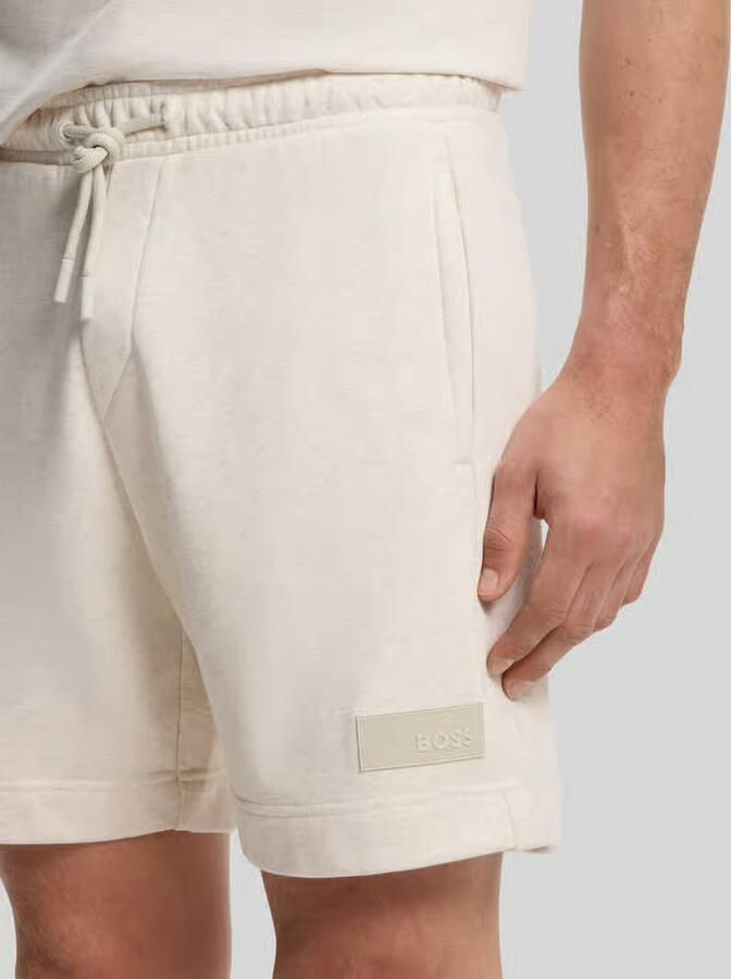 BOSS Green regular fit sweatshorts van katoenmix model 'JT_SHORTS'