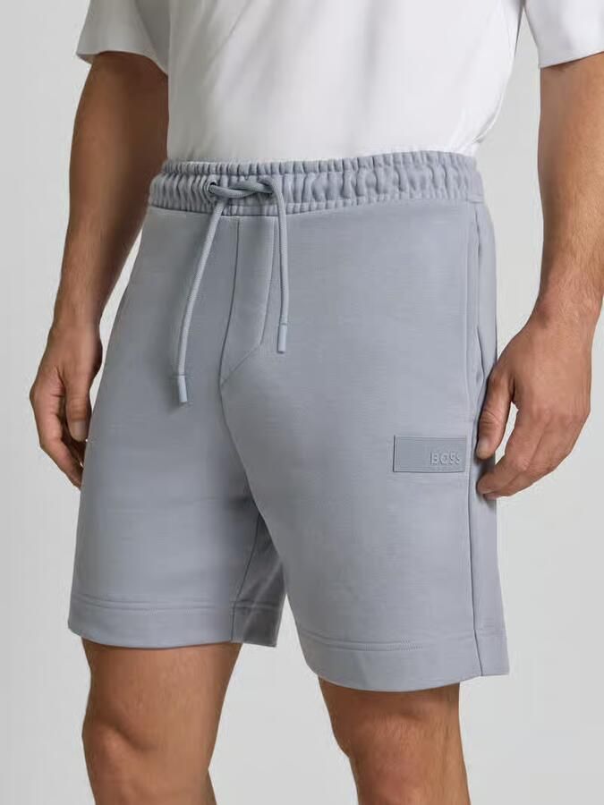 BOSS Green regular fit sweatshorts van katoenmix model 'JT_SHORTS' - Foto 2