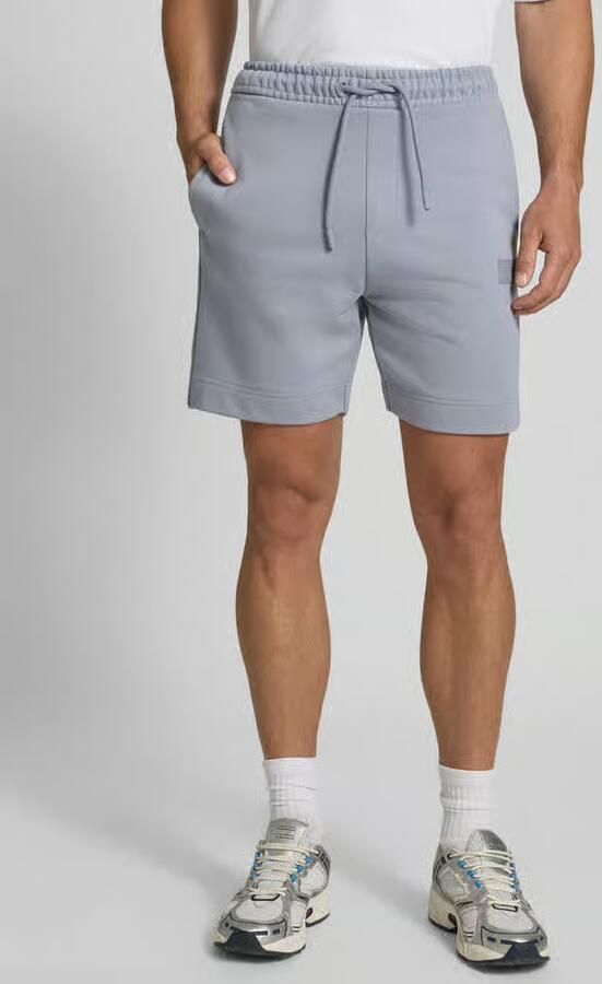 BOSS Green regular fit sweatshorts van katoenmix model 'JT_SHORTS' - Foto 3