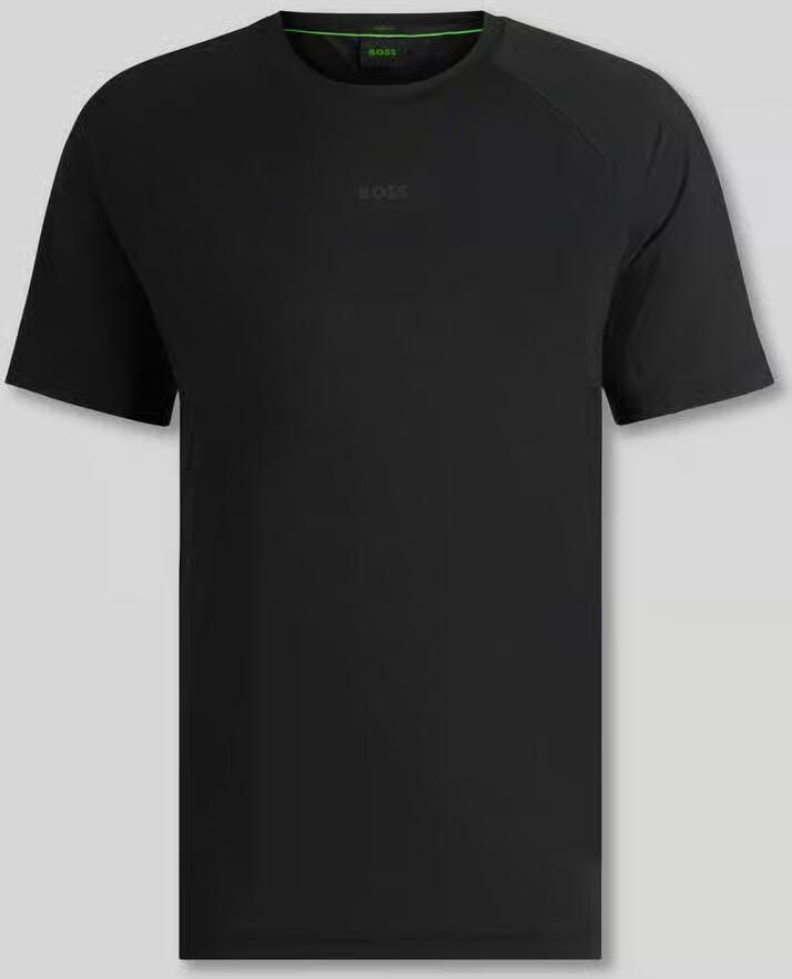 BOSS Green Regular fit T-shirt met flatnocknaden model 'TEE ACTIVE 1'