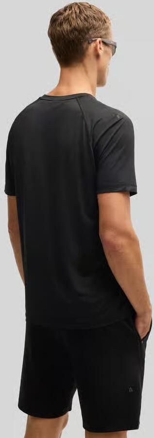 BOSS Green Regular fit T-shirt met flatnocknaden model 'TEE ACTIVE 1' - Foto 3