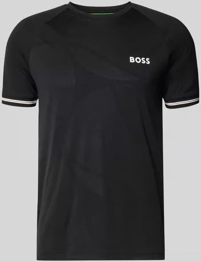 BOSS Green regular fit T-shirt met labelprint model 'TOC SERVE 2'