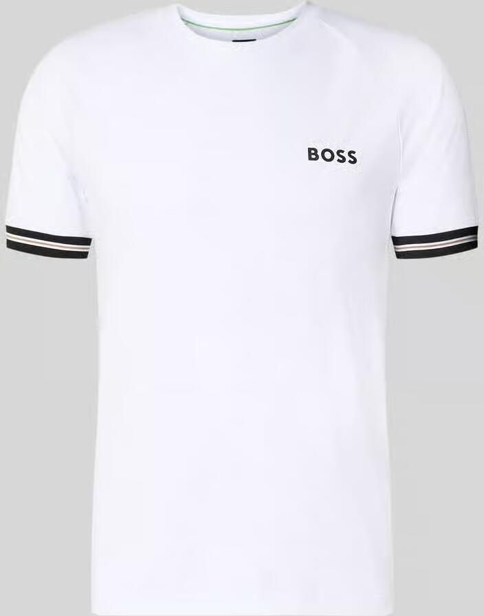 BOSS Green regular fit T-shirt met labelprint model 'TOC SERVE 2' - Foto 2