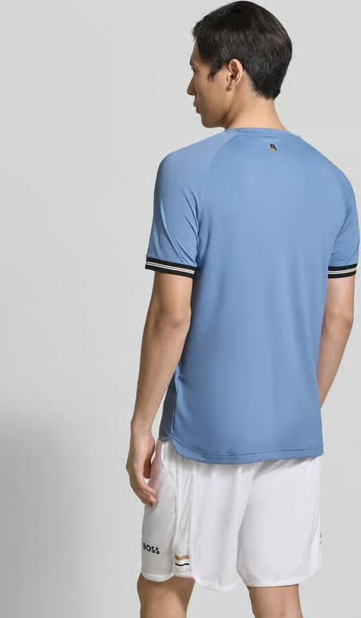 BOSS Green regular fit T-shirt met labelprint model 'TOC SERVE 2' - Foto 4