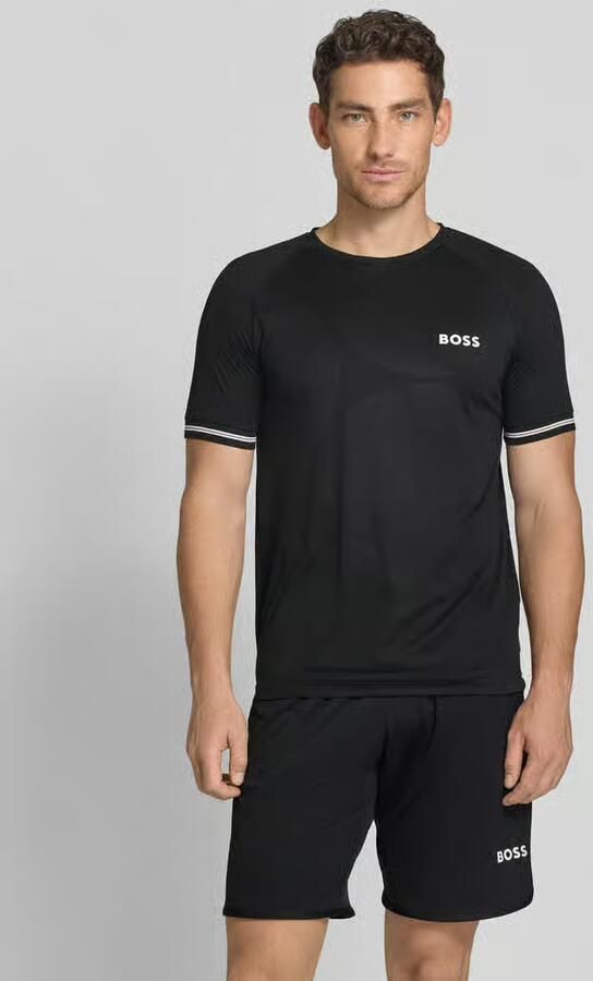 BOSS Green regular fit T-shirt met labelprint model 'TOC SERVE 2' - Foto 2