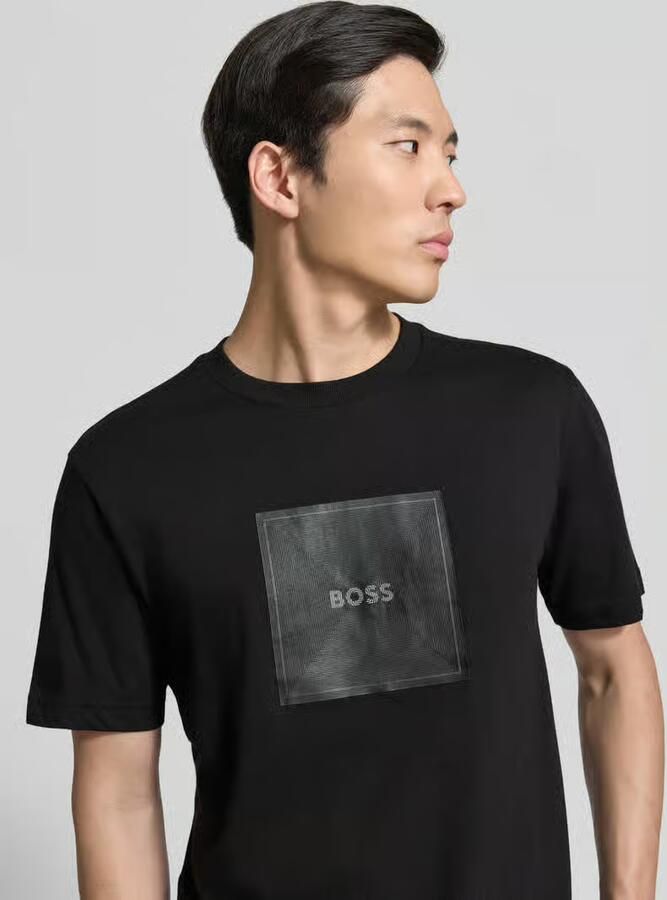 Boss Polo Shirt Lange Mouw Tee Logo Rib 10270342 01 50538096