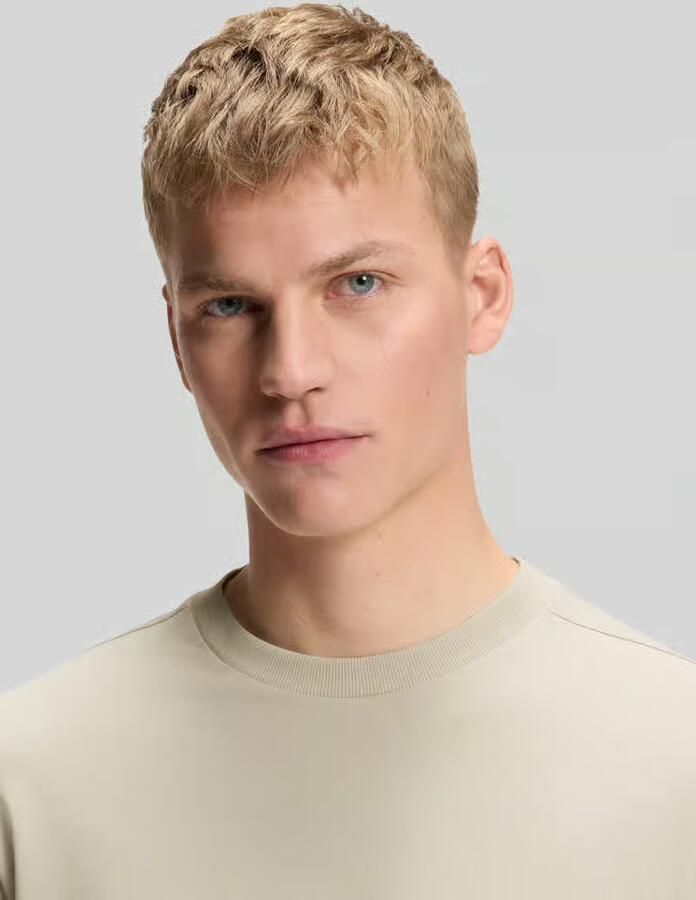 BOSS Green regular fit T-shirt van katoenmix - Foto 5