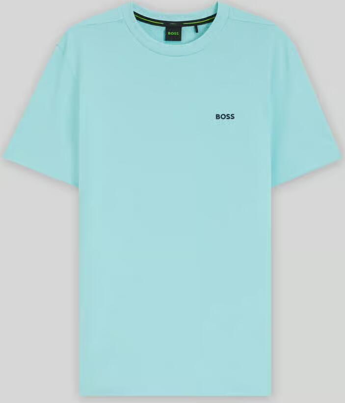 BOSS Green regular fit T-shirt van katoenmix - Foto 2