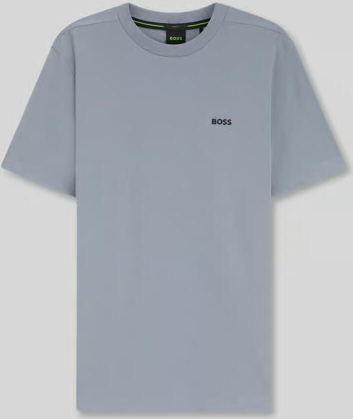 BOSS Green regular fit T-shirt van katoenmix - Foto 2
