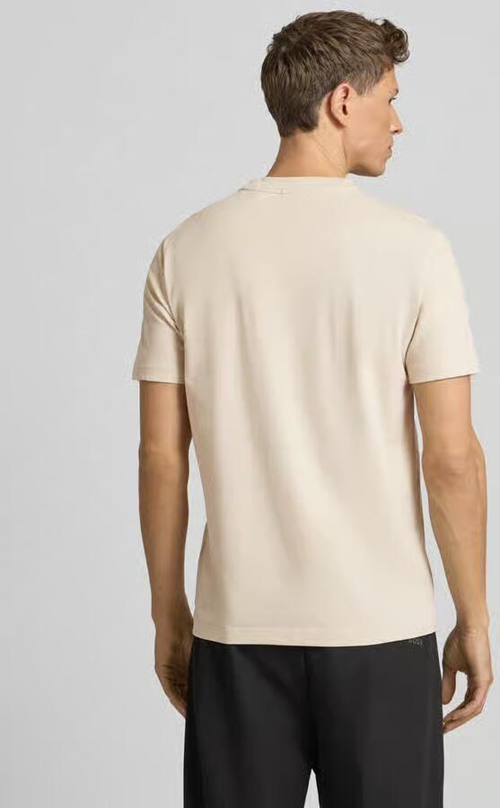 BOSS Green Regular fit T-shirt van katoenmix - Foto 7