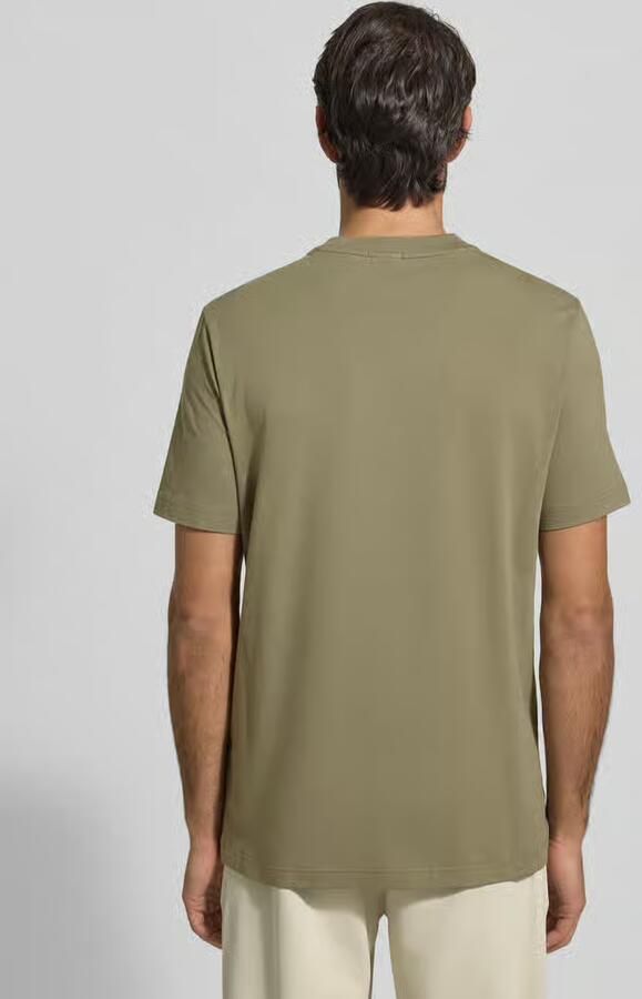 BOSS Green Regular fit T-shirt van katoenmix - Foto 3