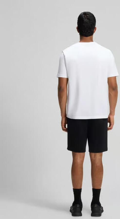 BOSS Green Regular fit t-shirt van katoenmix - Foto 2