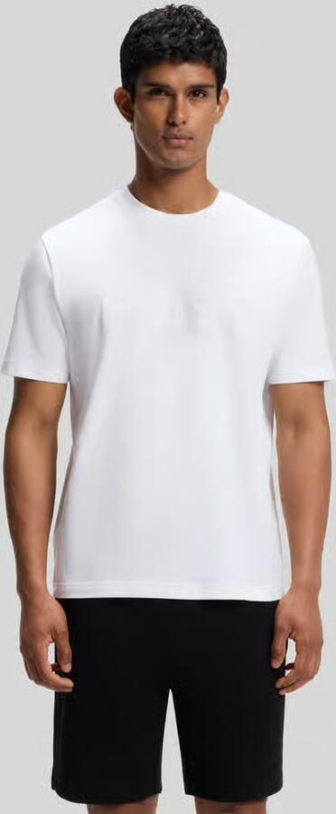 BOSS Green Regular fit t-shirt van katoenmix - Foto 3