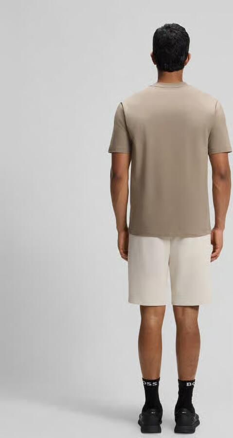 BOSS Green Regular fit t-shirt van katoenmix - Foto 2