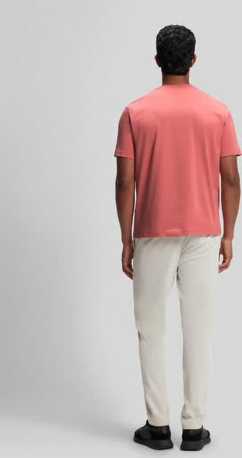 BOSS Green Regular fit t-shirt van katoenmix - Foto 2