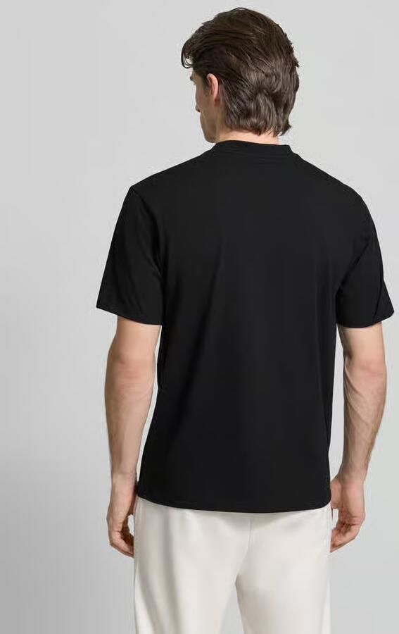 BOSS Green Regular fit T-shirt van katoenmix model 'ICONIC' - Foto 3