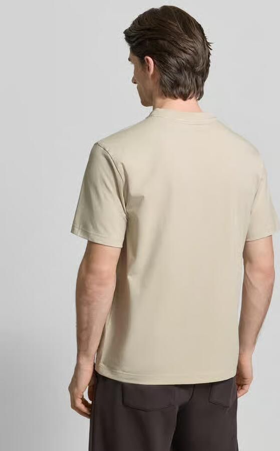 BOSS Green Regular fit T-shirt van katoenmix model 'ICONIC' - Foto 3