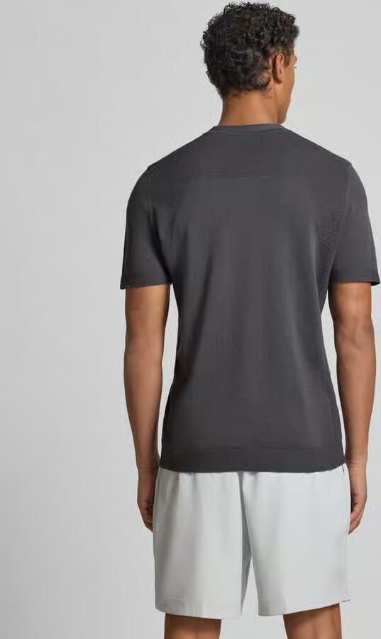BOSS Green Regular fit T-shirt van katoenmix model 'MOMENTUM'