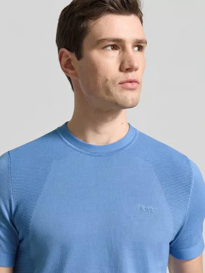 BOSS Green regular fit t-shirt van katoenmix model 'MOMENTUM-LITE'
